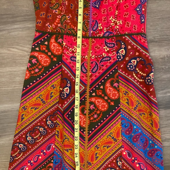 Farm Rio Womens Bandana Tank Mini Dress sz M - Picture 7 of 7